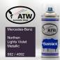 Preview: Mercedes-Benz, Northen Lights Violet Metallic, 592 / 4592: 400ml Sprühdose, von ATW Autoteile West.